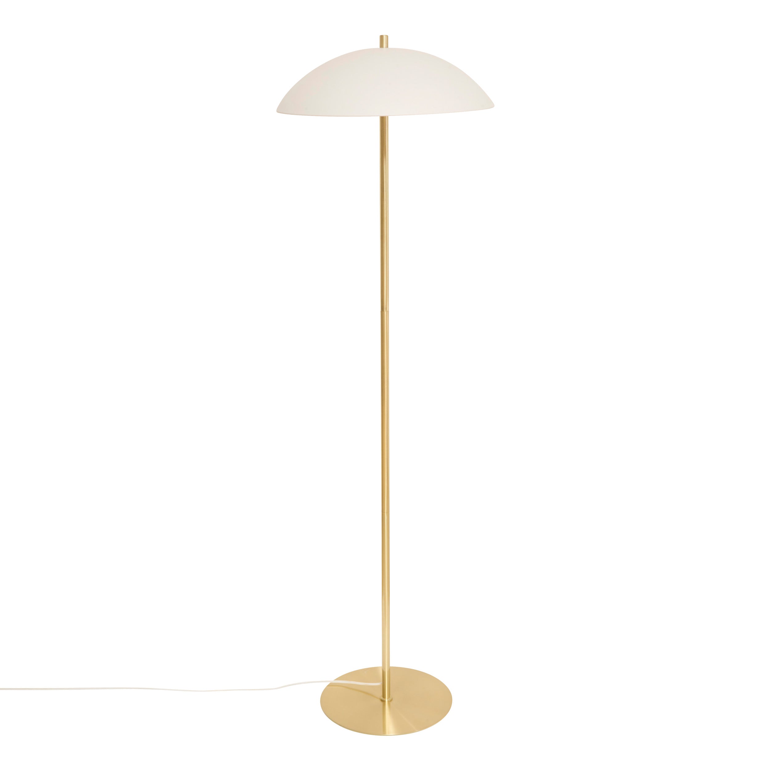 Corp de iluminat, delcia alb metal flr lampa H150 cm - Atmosphera