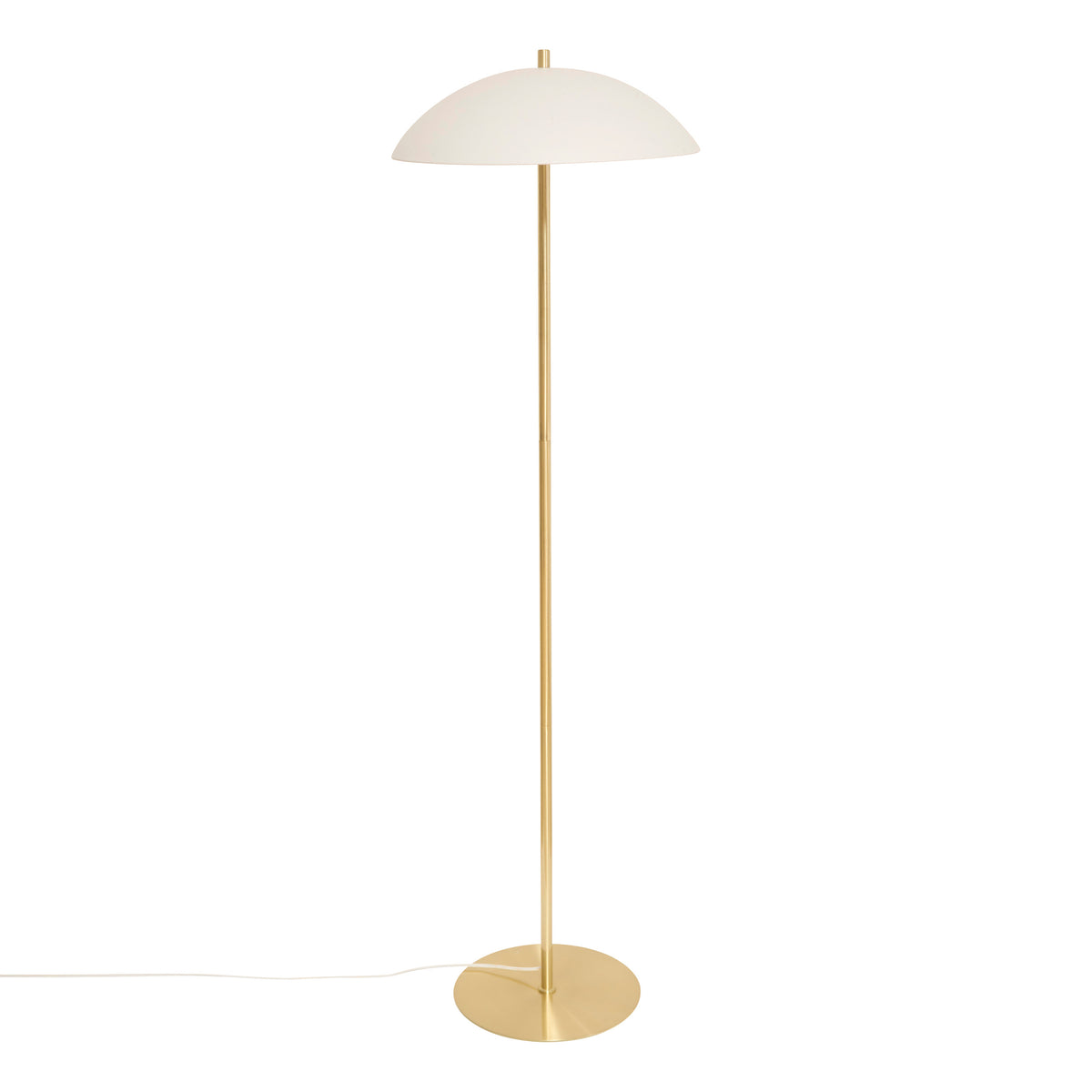 Corp de iluminat, delcia alb metal flr lampa H150 cm - Atmosphera