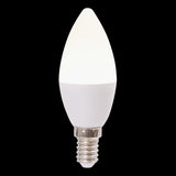 Corp de iluminat, alb LED bulb e14 c37 - Atmosphera