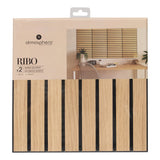 Decoratiune de perete, sticker ribo 30 x 30 cm x2 - Atmosphera