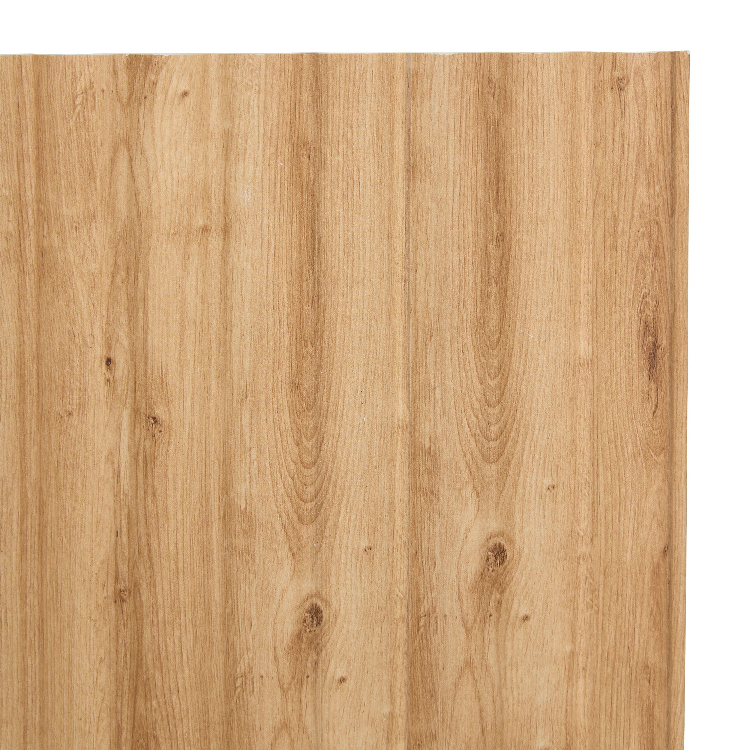 Panou decorativ de perete "Alcov", 2 bucati - Bej, 240x30 cm - Atmosphera
