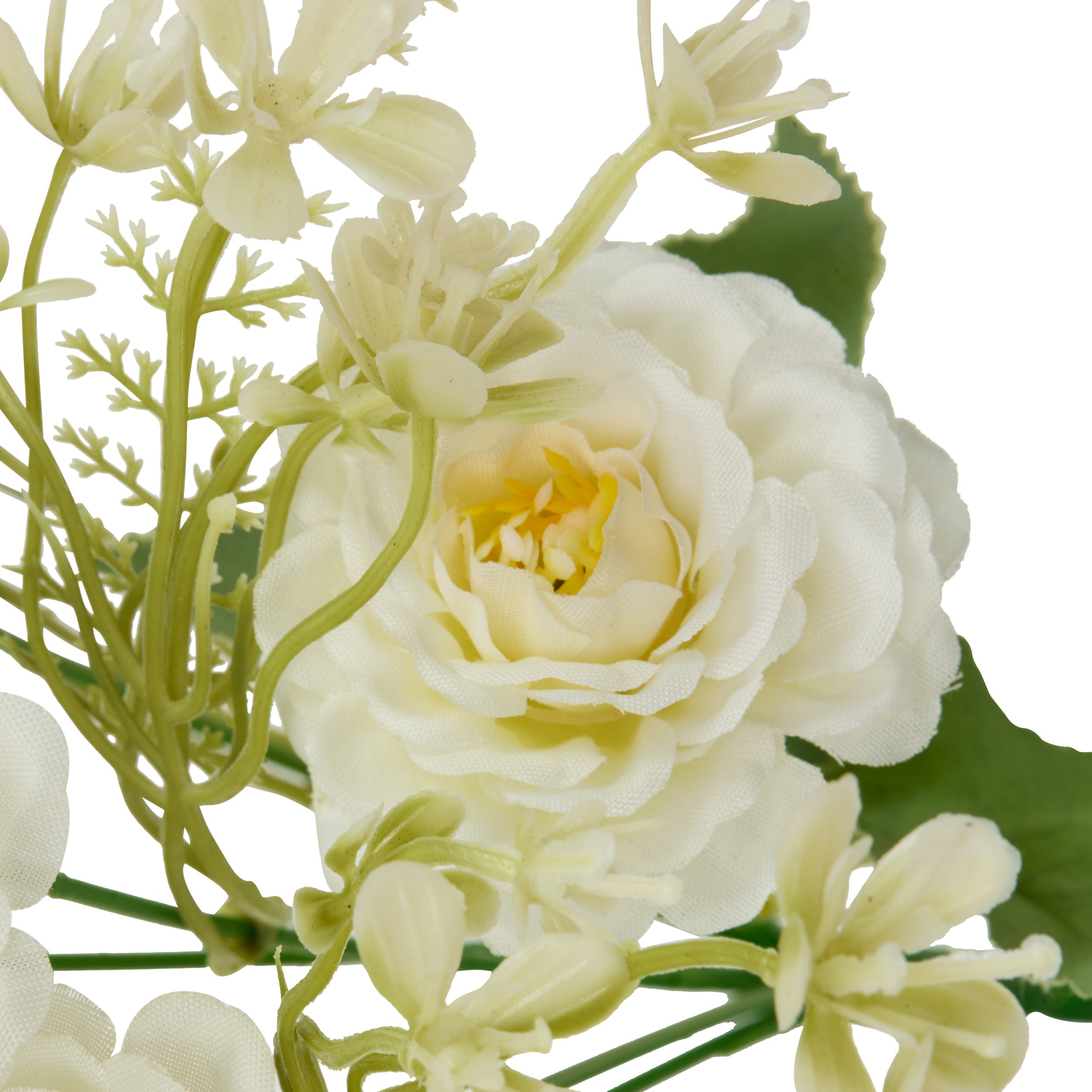 Floare decorativa, eyelet bouquet phoebe H35 cm - Atmosphera