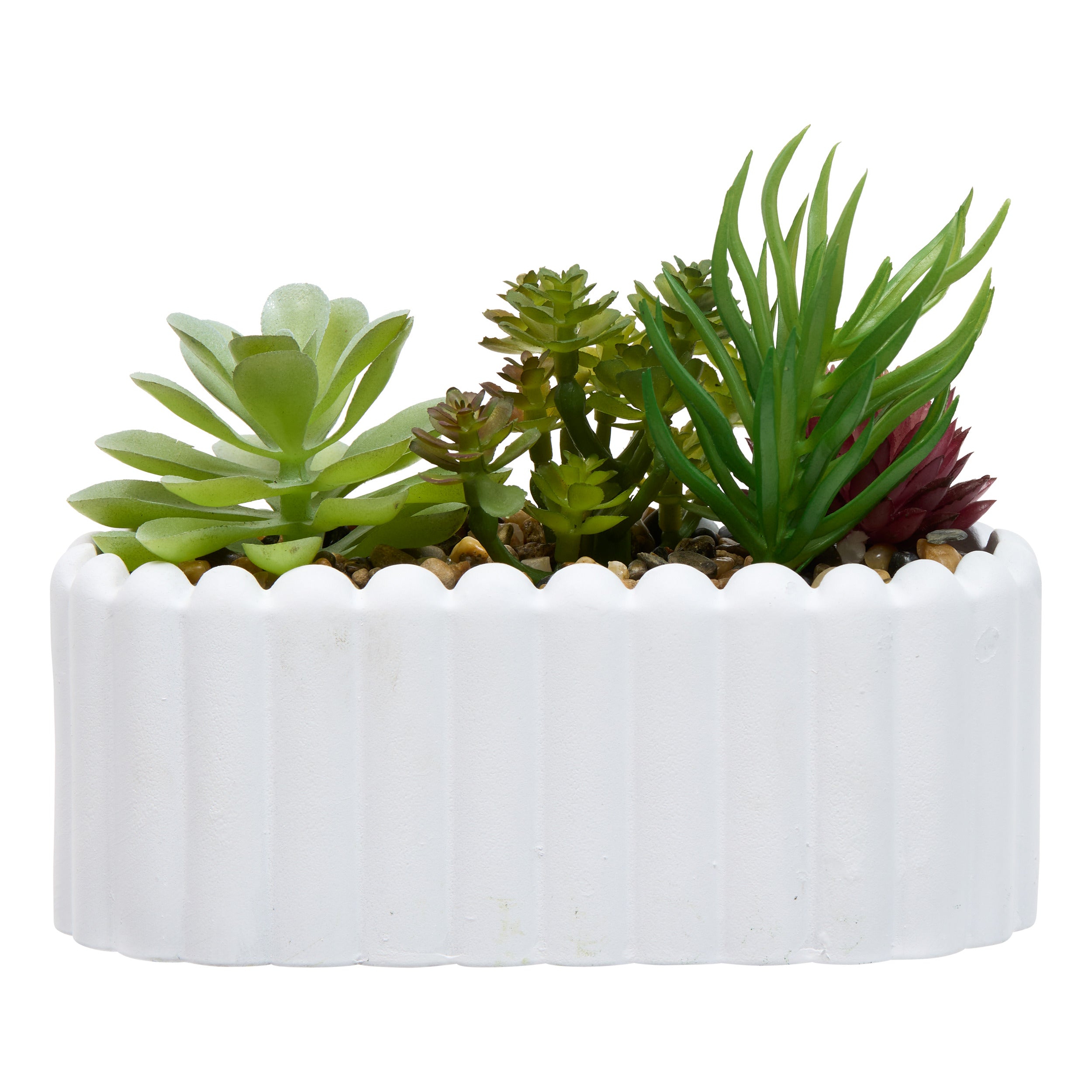 Floare decorativa, cem planter wida H12 cm - Atmosphera
