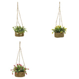 Floare decorativa, hang flower rose musa H42 cm - Atmosphera