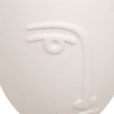 Decor pentru casa, ceramica face vaze pam H19.8 cm - Atmosphera
