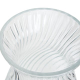Vaza Manel inaltime 20 cm sticla transparenta in cutie de prezentare Atmosphera