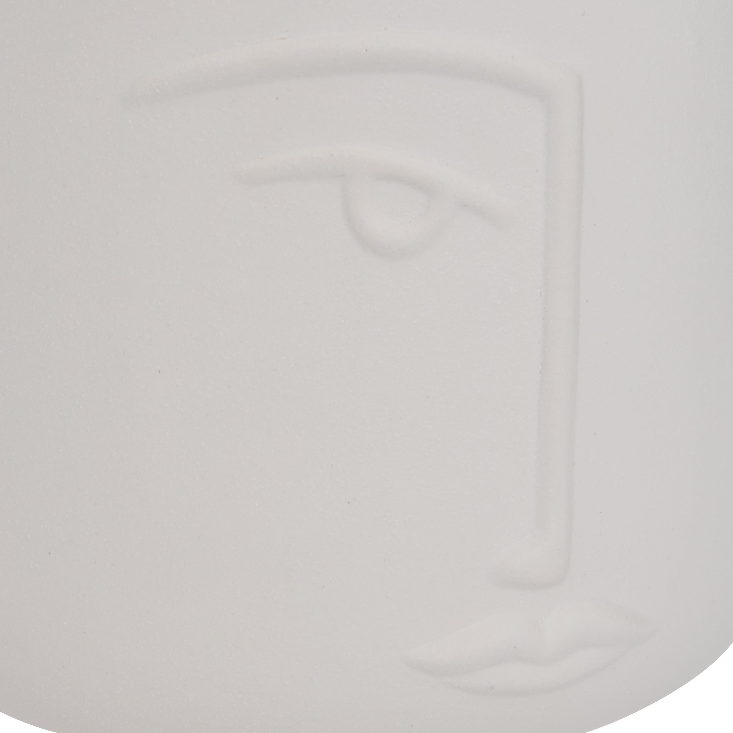 Decor pentru casa, ceramica face coverpot pam H17 cm - Atmosphera