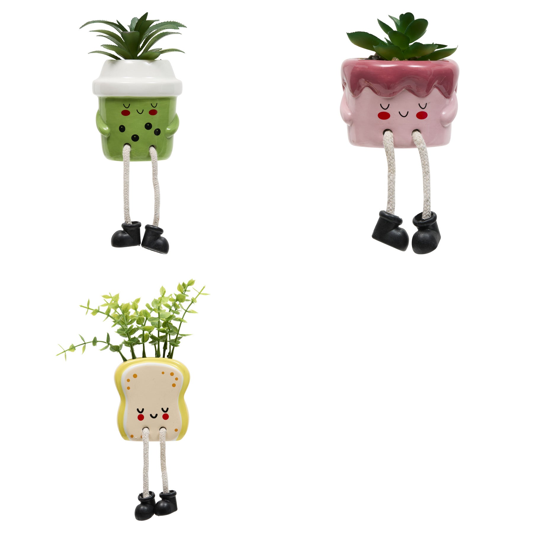 Floare decorativa, kawai plant ceramica H20 cm - Atmosphera