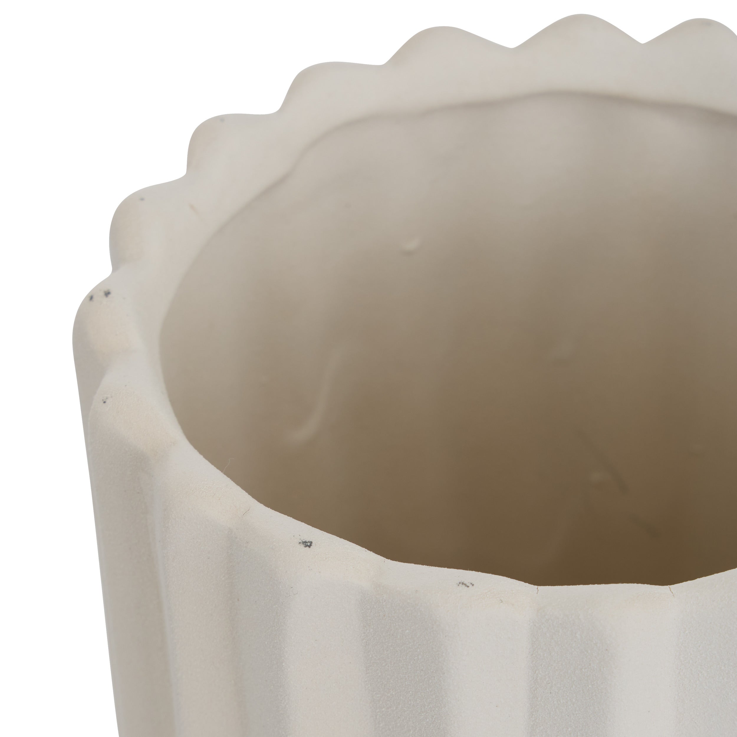 Decor pentru casa, strip vaze fernan alb H36.5 cm - Atmosphera