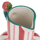 Decor pentru casa, ceramica handle vaze fruity H25 cm - Atmosphera