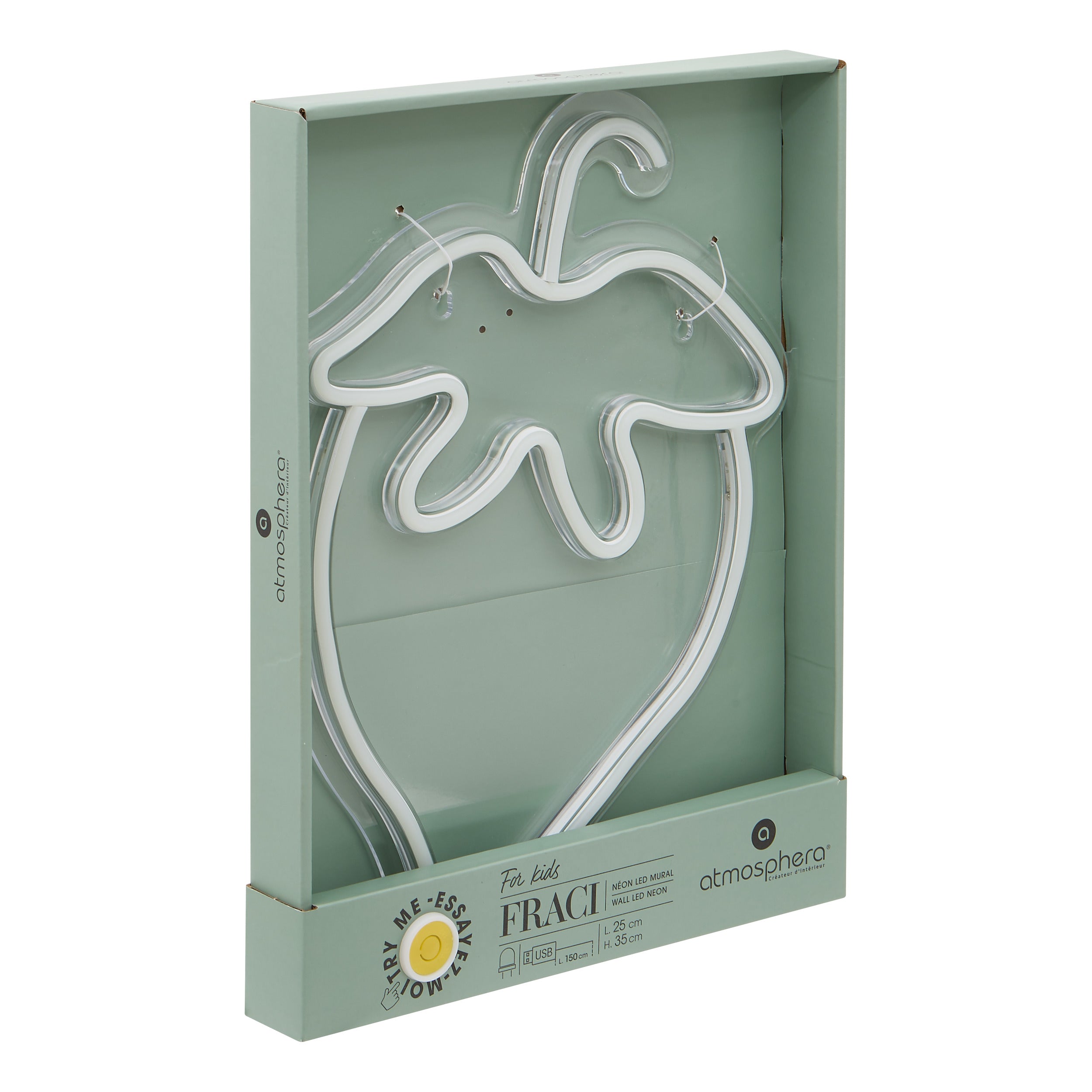 Decoratiune copii, fruits neon - Atmosphera For Kids