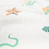 Decoratiune copii, sea printed bedset 140 x 200 cm - Atmosphera For Kids