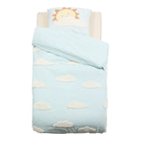 Decoratiune copii, tuft bedset 140 x 200 cm clouds - Atmosphera For Kids