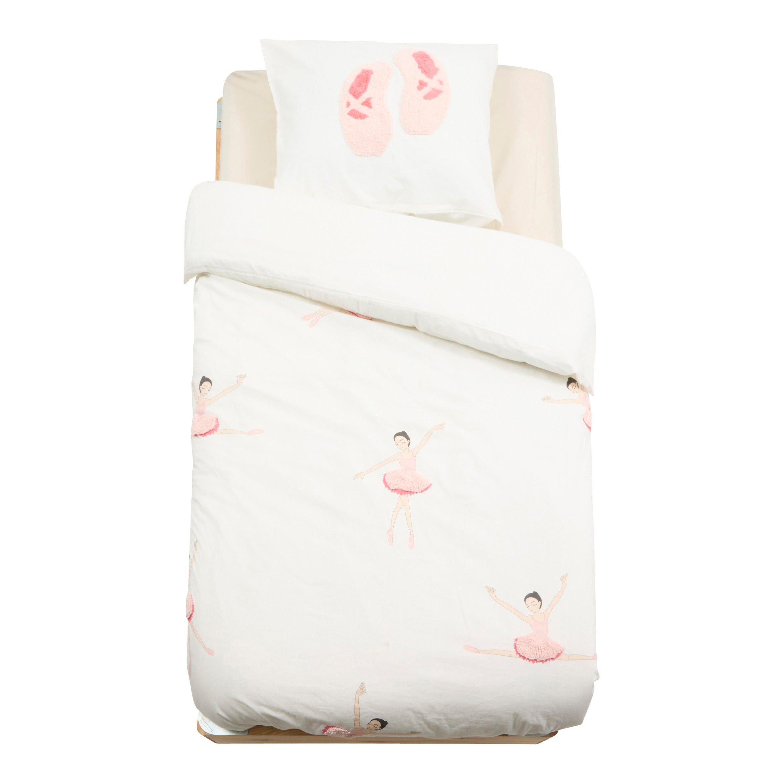 Decoratiune copii, tuft bedset 140 x 200 cm ballerina - Atmosphera For Kids