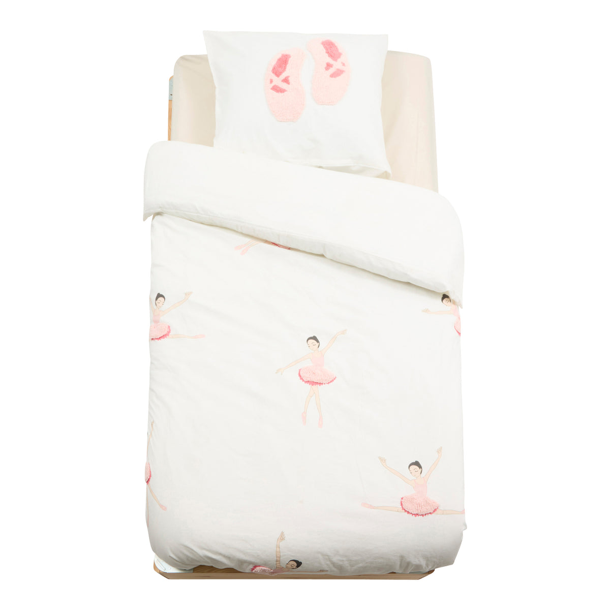 Decoratiune copii, tuft bedset 140 x 200 cm ballerina - Atmosphera For Kids