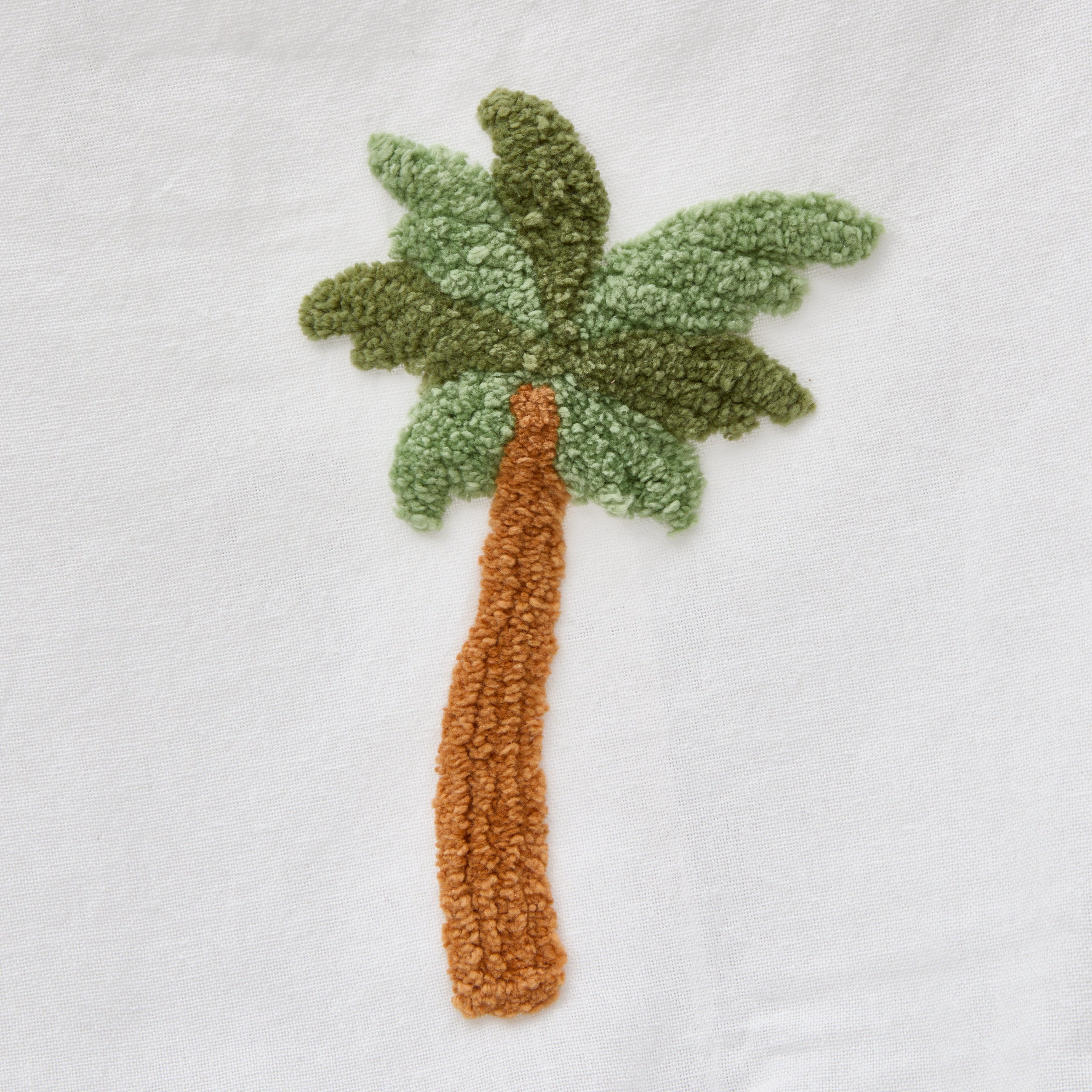 Decoratiune copii, tuft curtain 140 x 260 cm palmtrees - Atmosphera For Kids
