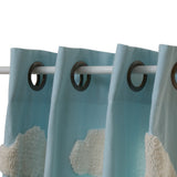 Decoratiune copii, tuft curtain 140 x 260 cm clouds - Atmosphera For Kids
