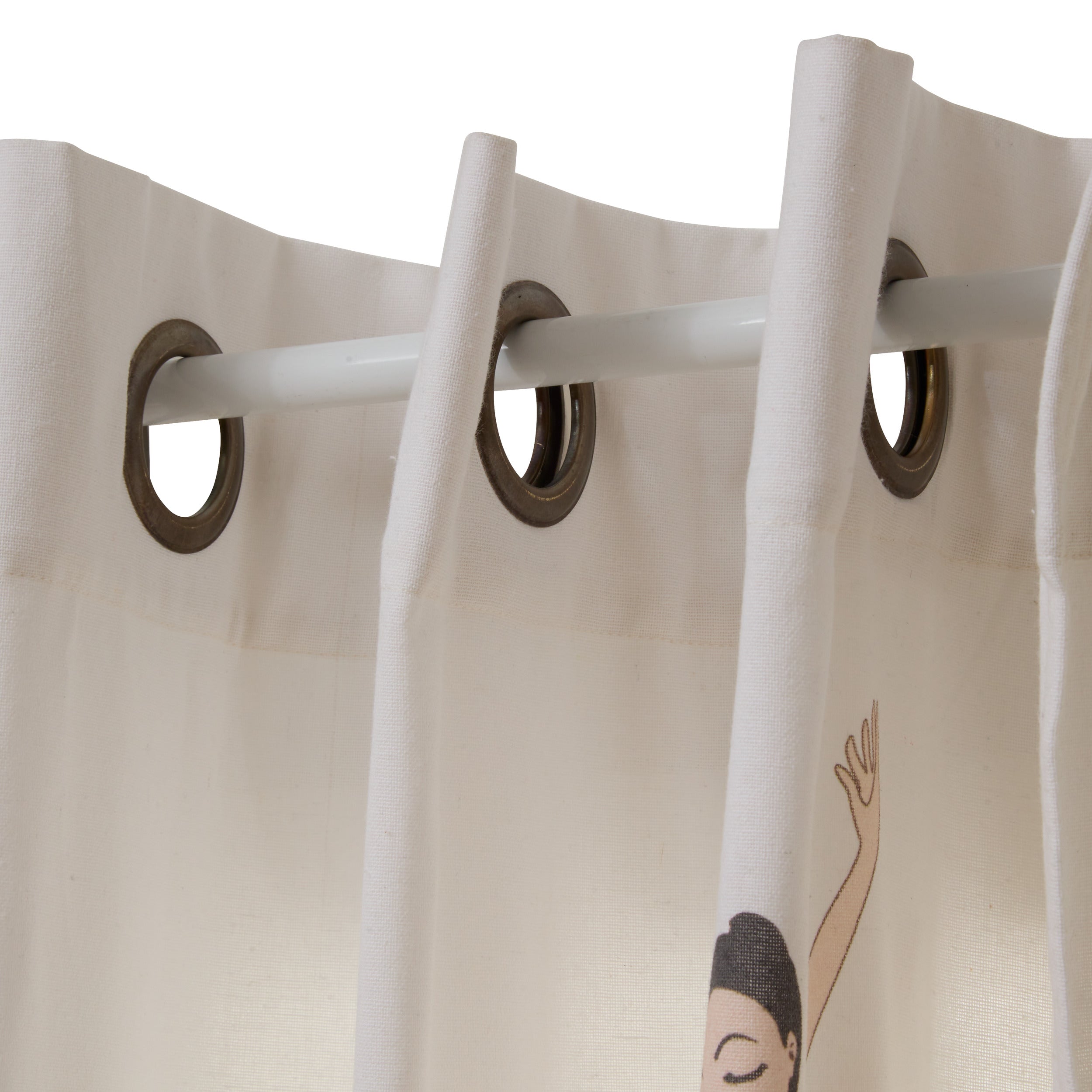 Decoratiune copii, tuft curtain 140 x 260 cm balleri - Atmosphera For Kids