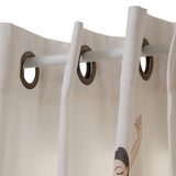 Decoratiune copii, tuft curtain 140 x 260 cm balleri - Atmosphera For Kids