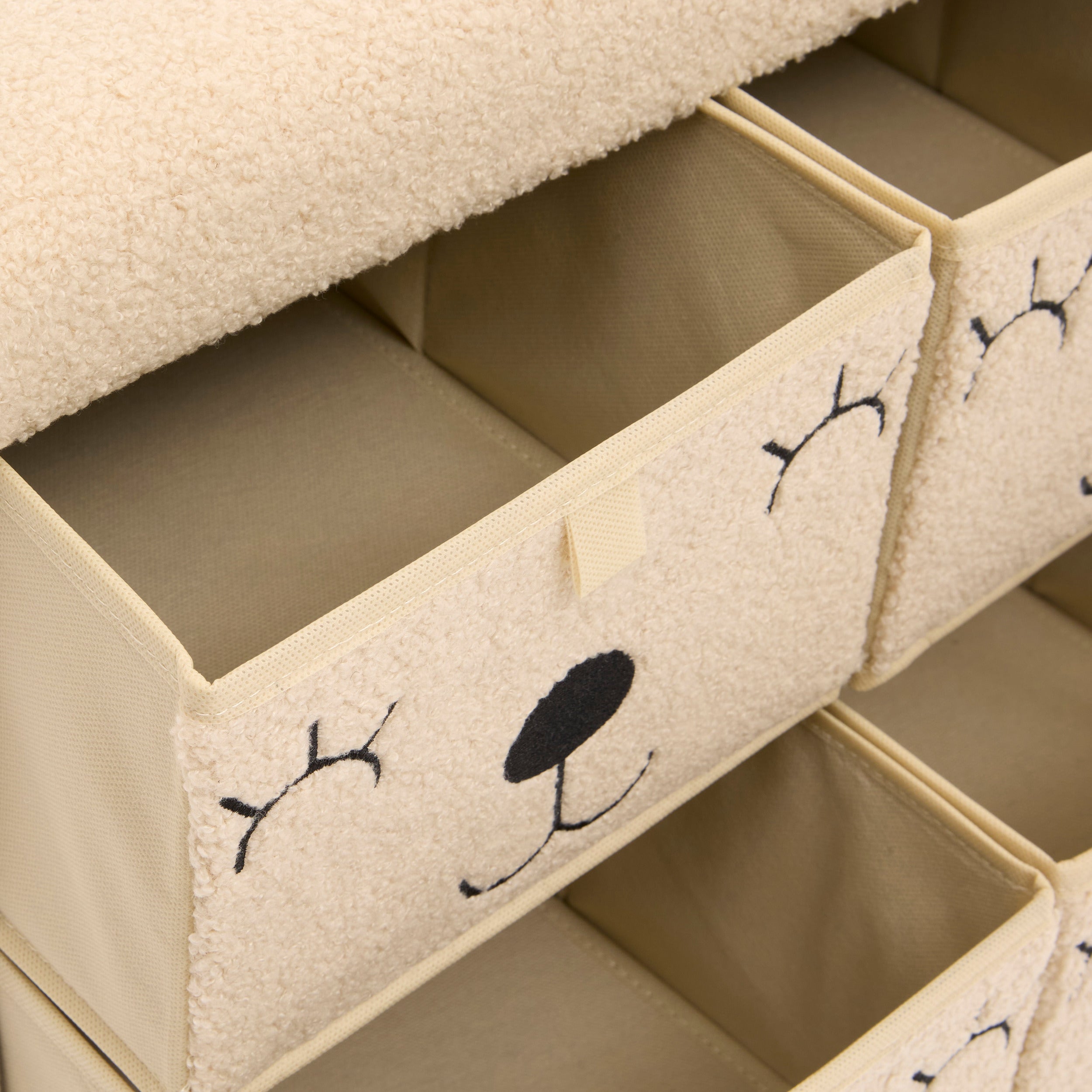 Decoratiune copii, 4dr teddy fold ottoman ezzio - Atmosphera For Kids