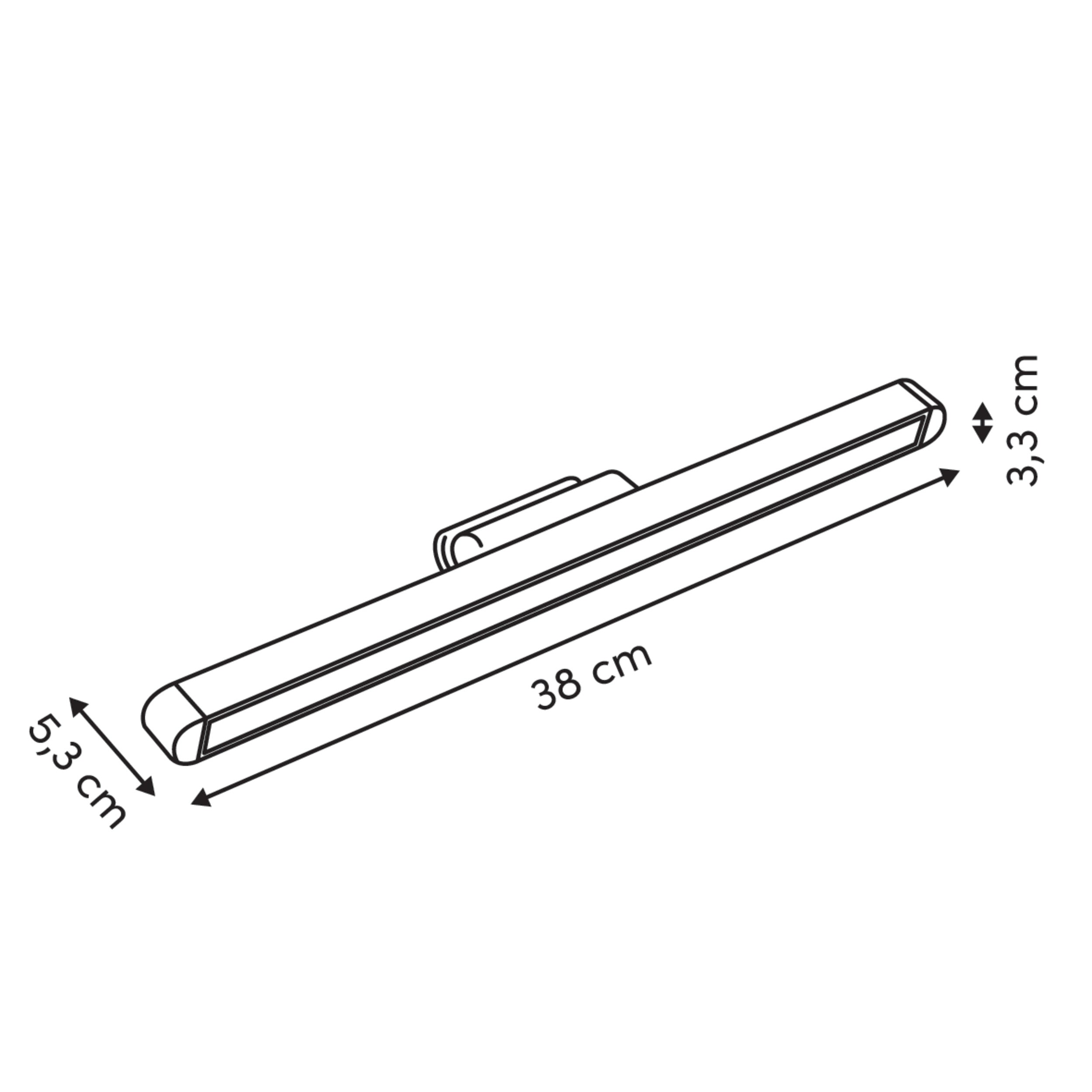 Wireless light bar 42 cm - Smart System
