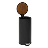 Bin 30 l negru ef acacia modern - Five