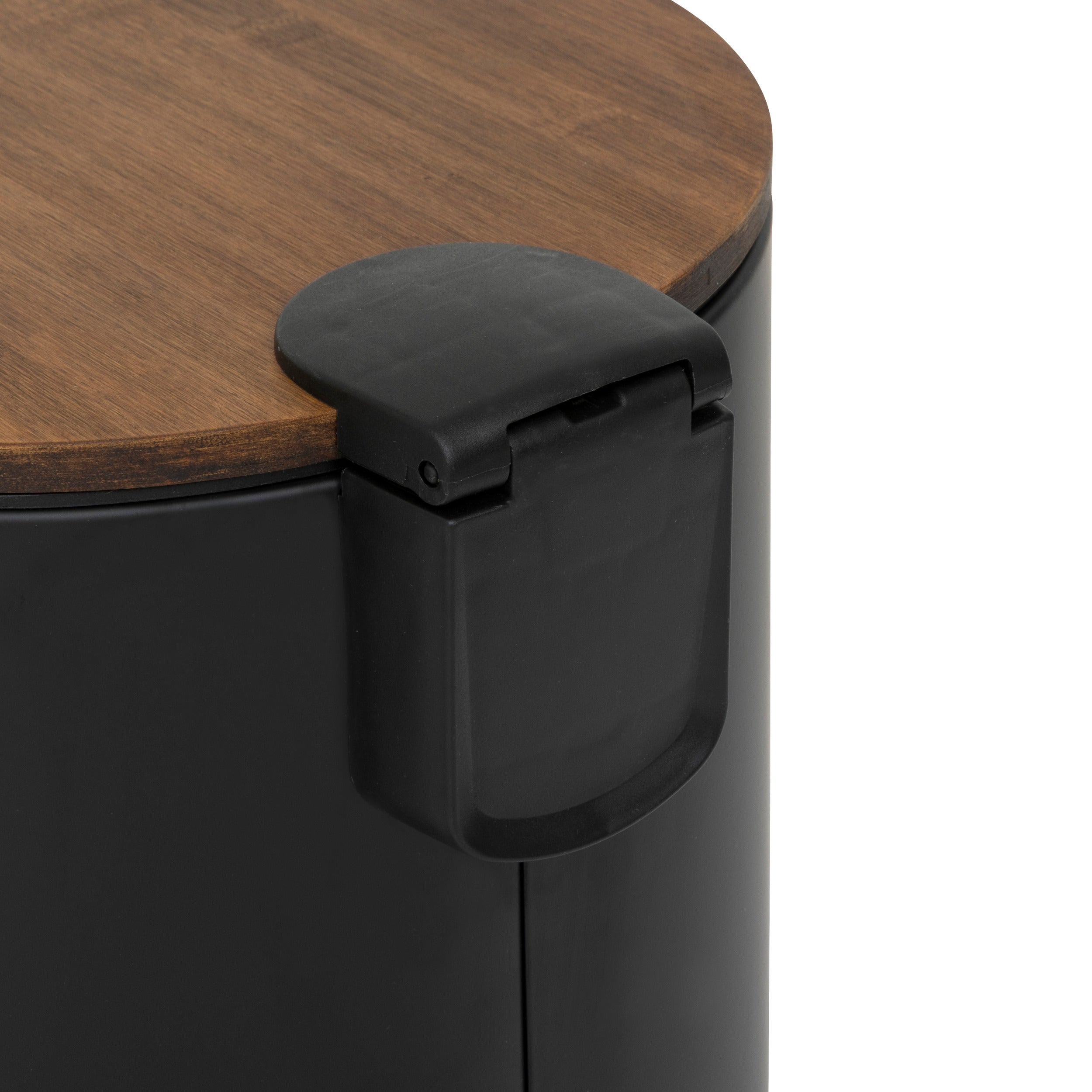 Bin 30 l negru ef acacia modern - Five