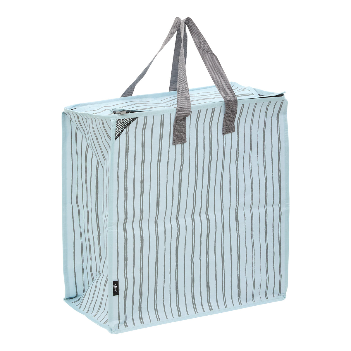 Shopping bag with zip l - Five