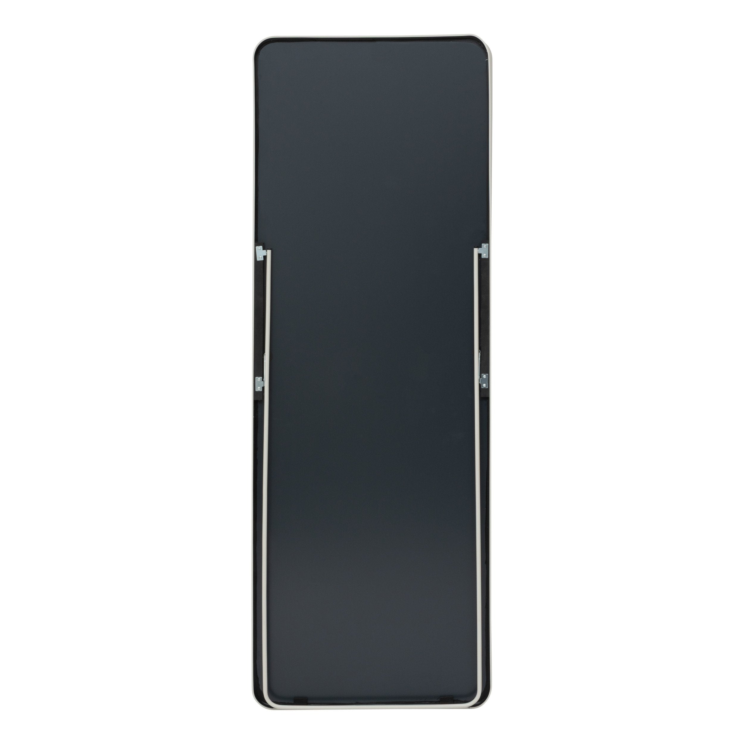 Oglinda cu suport 160 x 56 cm metal culoarea argilei