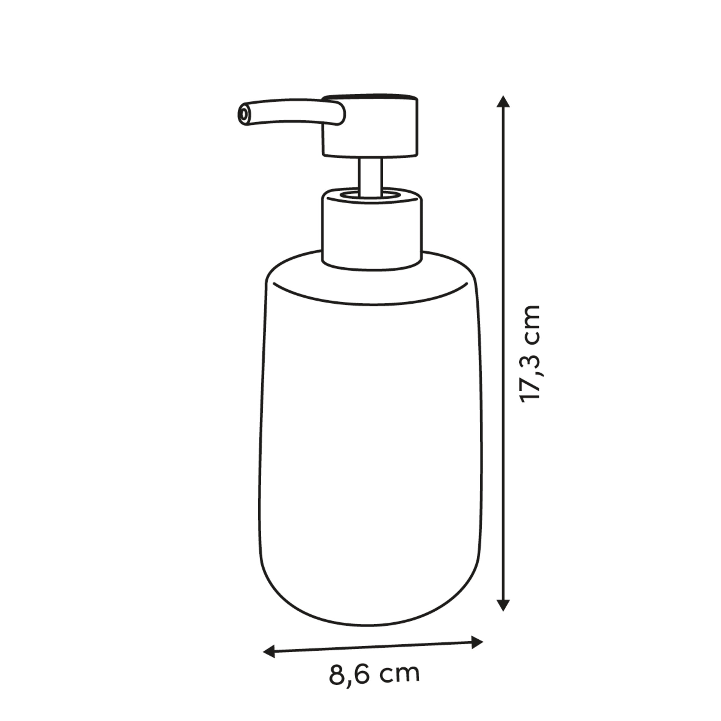 Soap disp 400 ml strio celadon - Five