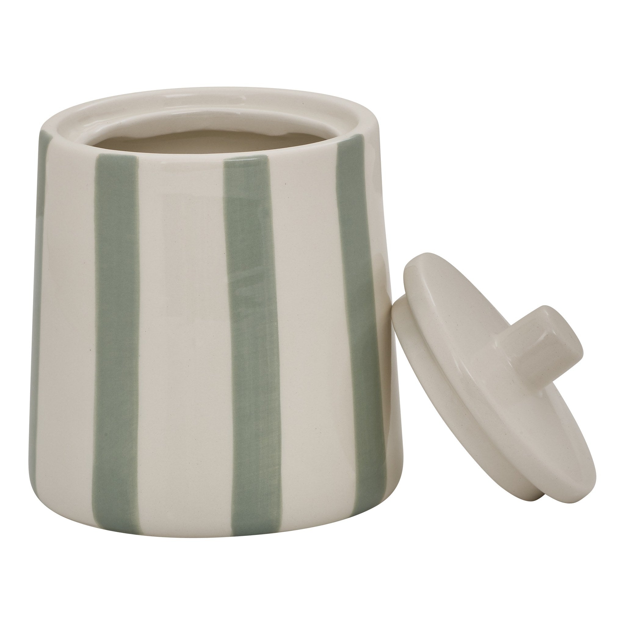 Borcan pentru dischete demachiante, Verde celadon - Strio