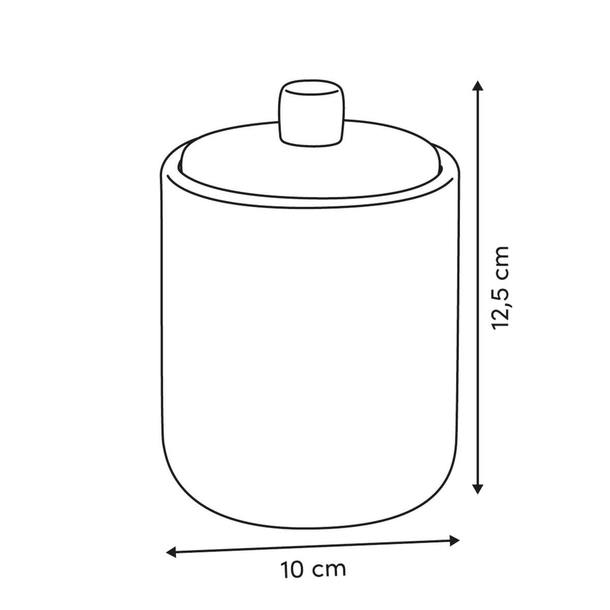 Cotton jar strio celad - Five
