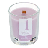 Lumanare parfumata rotunda "Numia" - Parfum floral, Patchouli, 180 g - Atmosphera