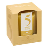 Lumanare parfumata rotunda "Numia" - Aroma gourmet, Vanilie, 180 g - Atmosphera