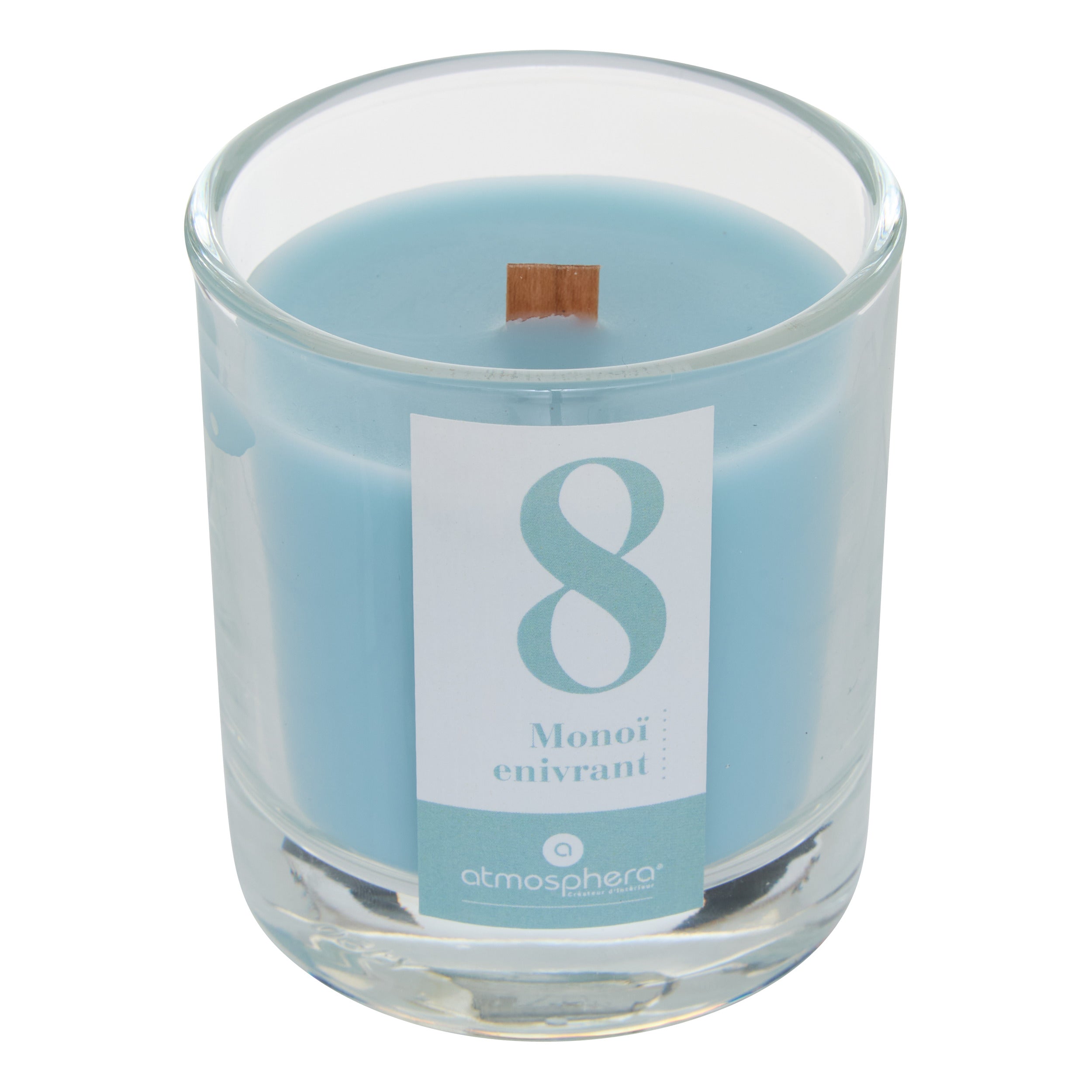 Lumanare parfumata "Numia" - Parfum floral, Monoi, 180 g - Atmosphera