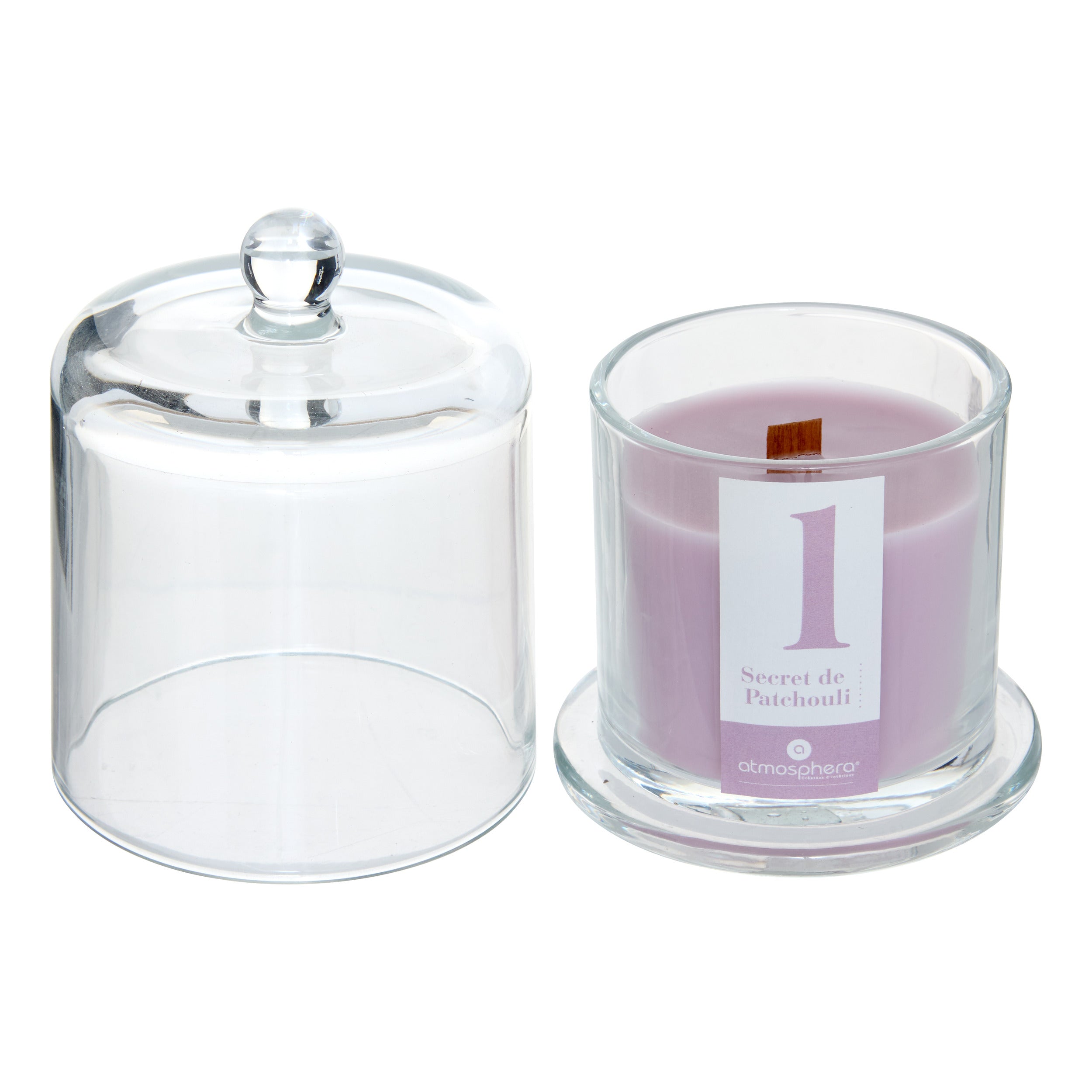 Lumanare parfumata "Numia" - Aroma gourmand, Patchouli, 240 g - Atmosphera