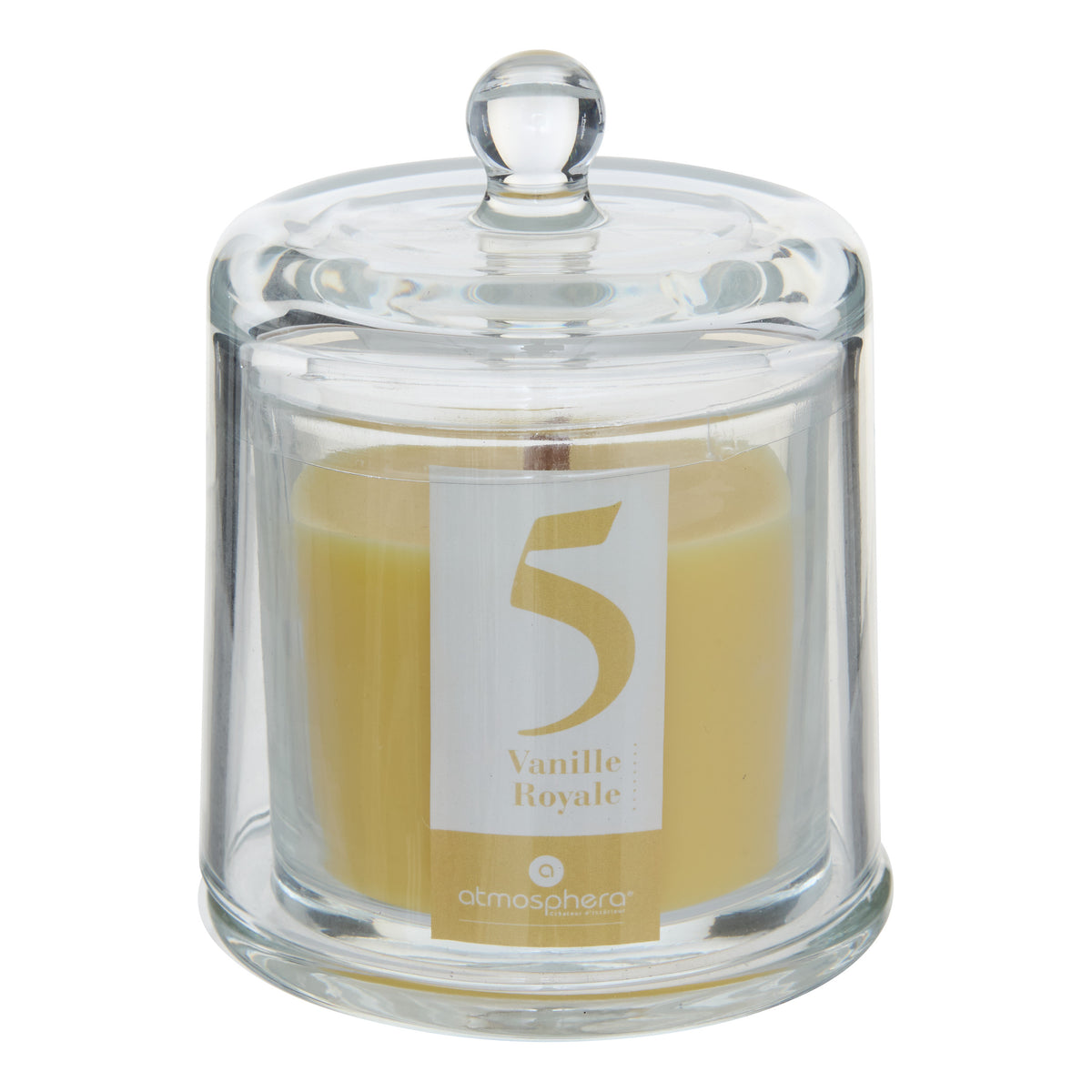 Lumanare parfumata "Numia" - Aroma gourmet, Vanilie, 240 g - Atmosphera