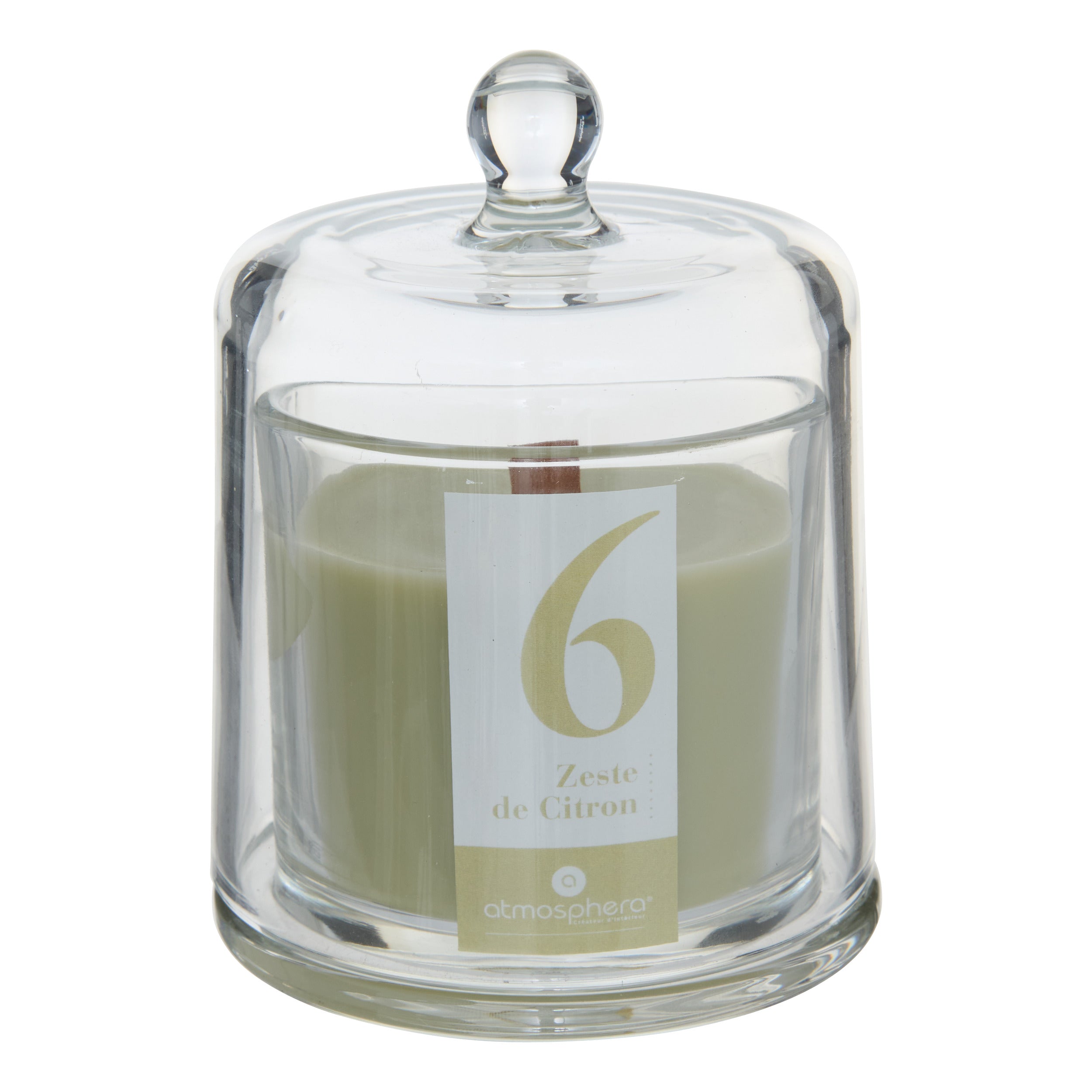 Lumanare parfumata "Numia" - Parfum fructat, Lamaie, 240 g - Atmosphera