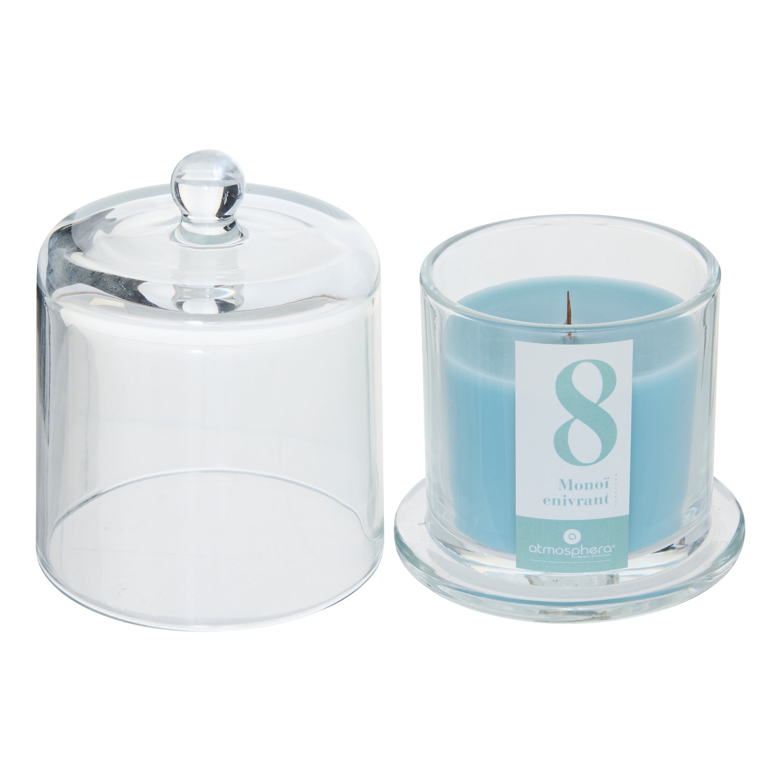 Lumanare parfumata "Numia" - Parfum floral, Monoi, 240 g - Atmosphera