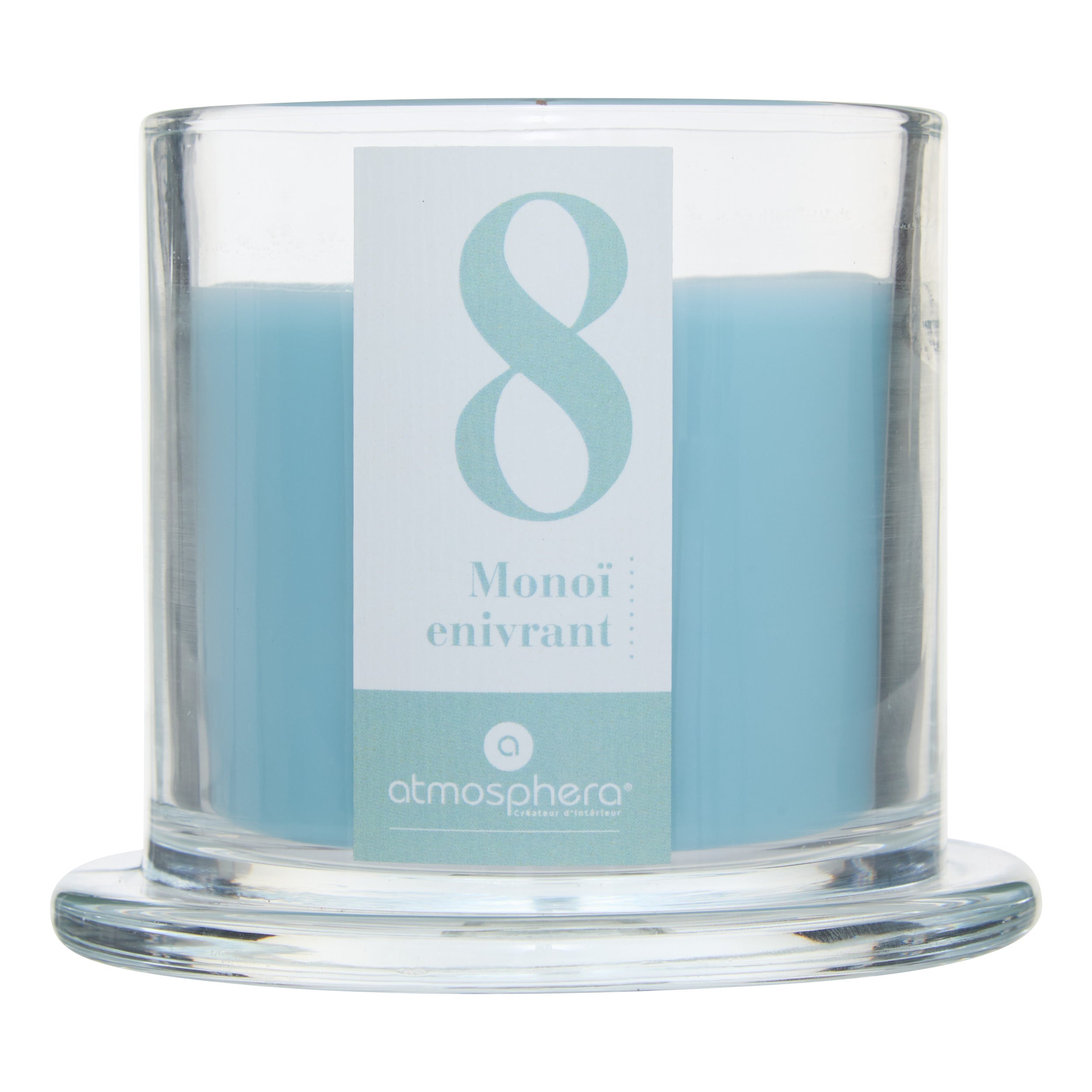 Lumanare parfumata "Numia" - Parfum floral, Monoi, 240 g - Atmosphera