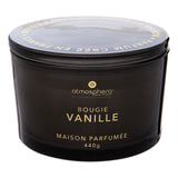 Lumanare parfumata "Glowy" - Aroma gourmand, Vanilie, 440 g - Atmosphera