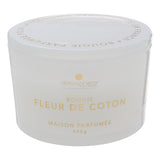 Lumanare parfumata "Glowy" - Parfum floral, Floare de bumbac, 440 g - Atmosphera