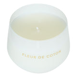 Lumanare parfumata "Glowy" - Parfum floral, Floare de bumbac, 300 g - Atmosphera