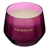 Lumanare parfumata "Glowy" - Parfum fructat, Zmeura, 300 g - Atmosphera
