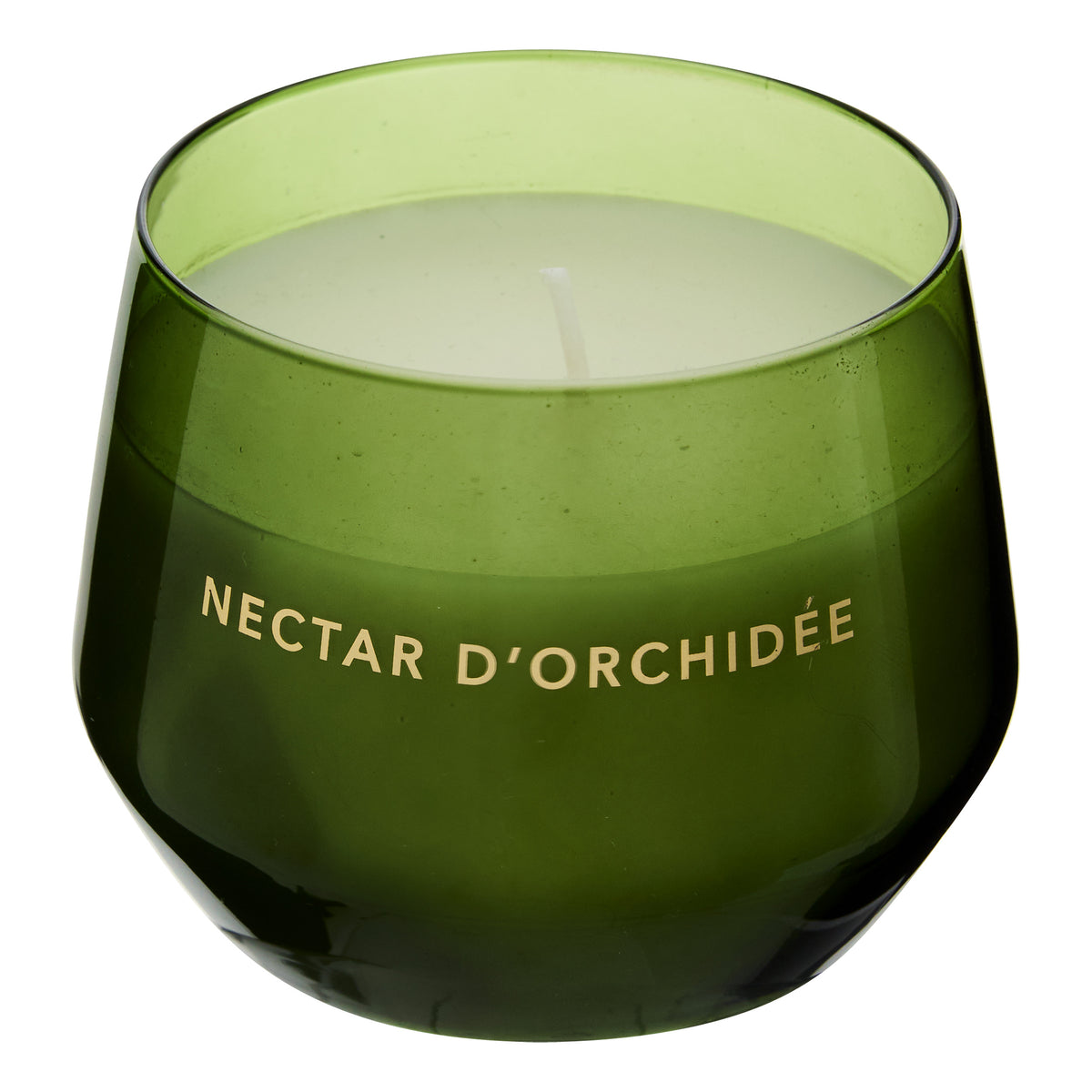 Lumanare parfumata "Glowy" - Parfum floral, Nectar de orhidee, 300 g - Atmosphera