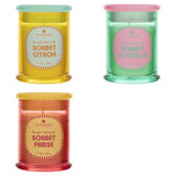 Lumanare parfumata rotunda "Sorbet" - Mai multe arome, 160 g - Atmosphera