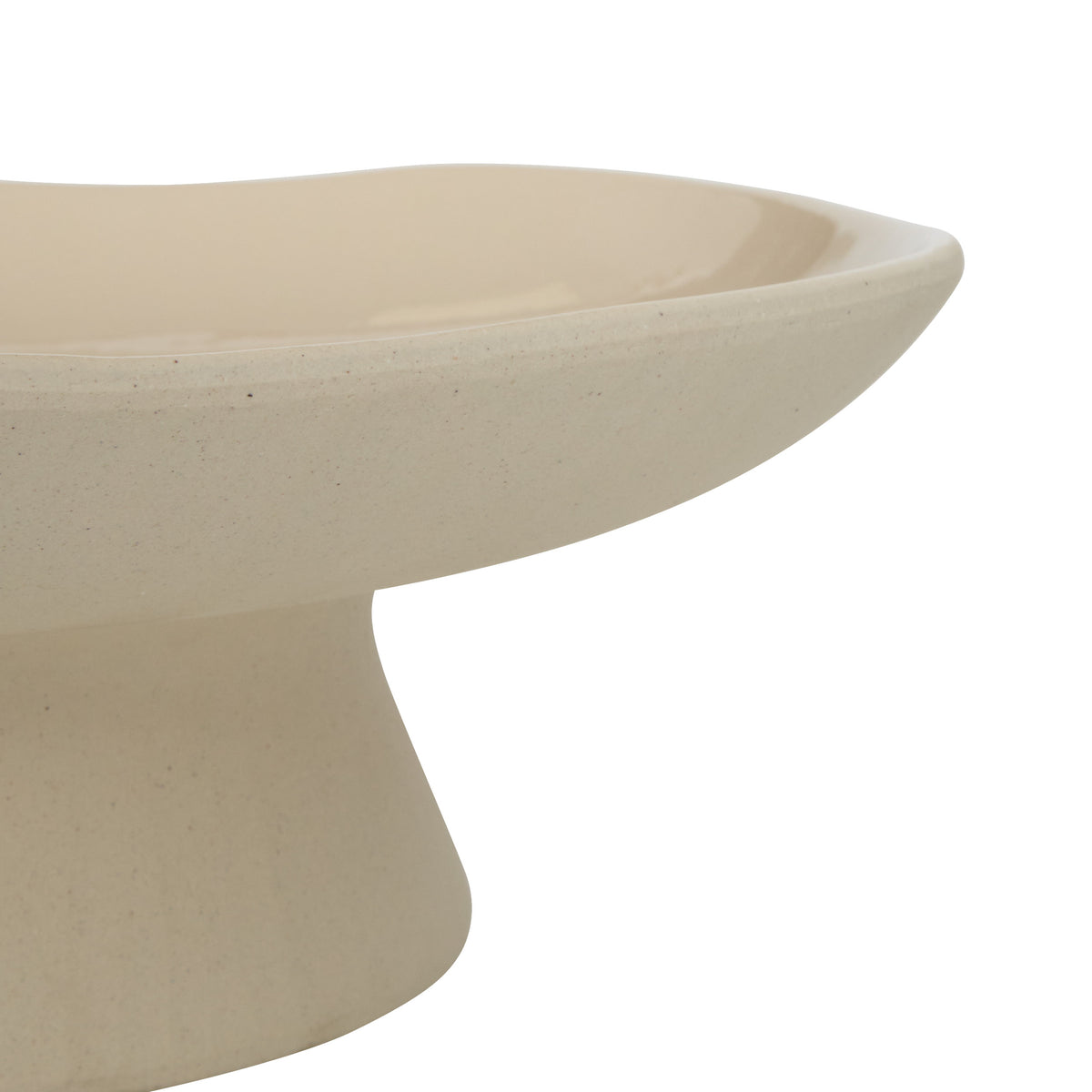 Aria crmq cup with foot D28 cm - Atmosphera