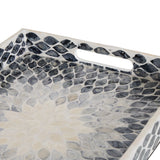 Sheila seashell dreptunghiular tray - Atmosphera