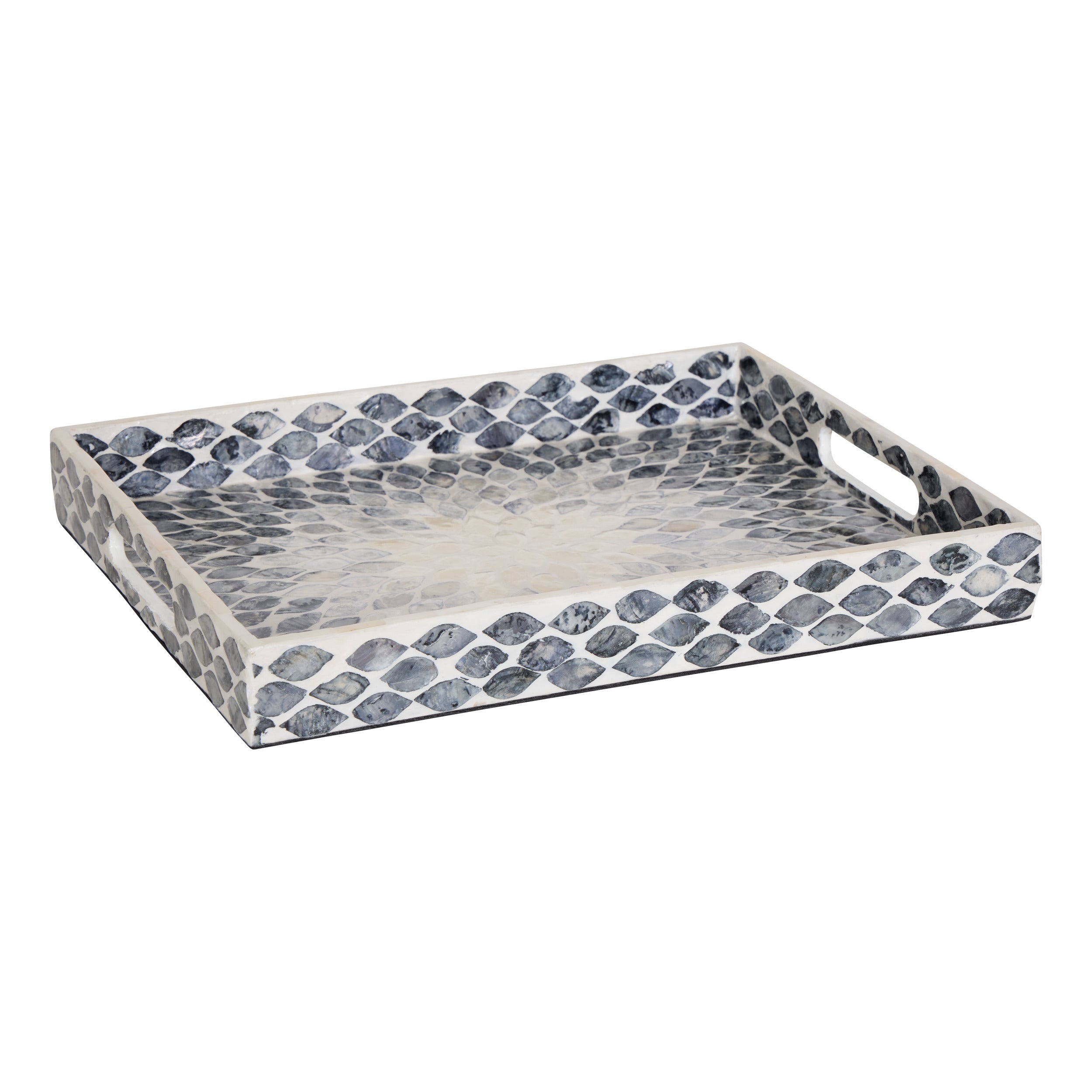 Sheila seashell dreptunghiular tray - Atmosphera