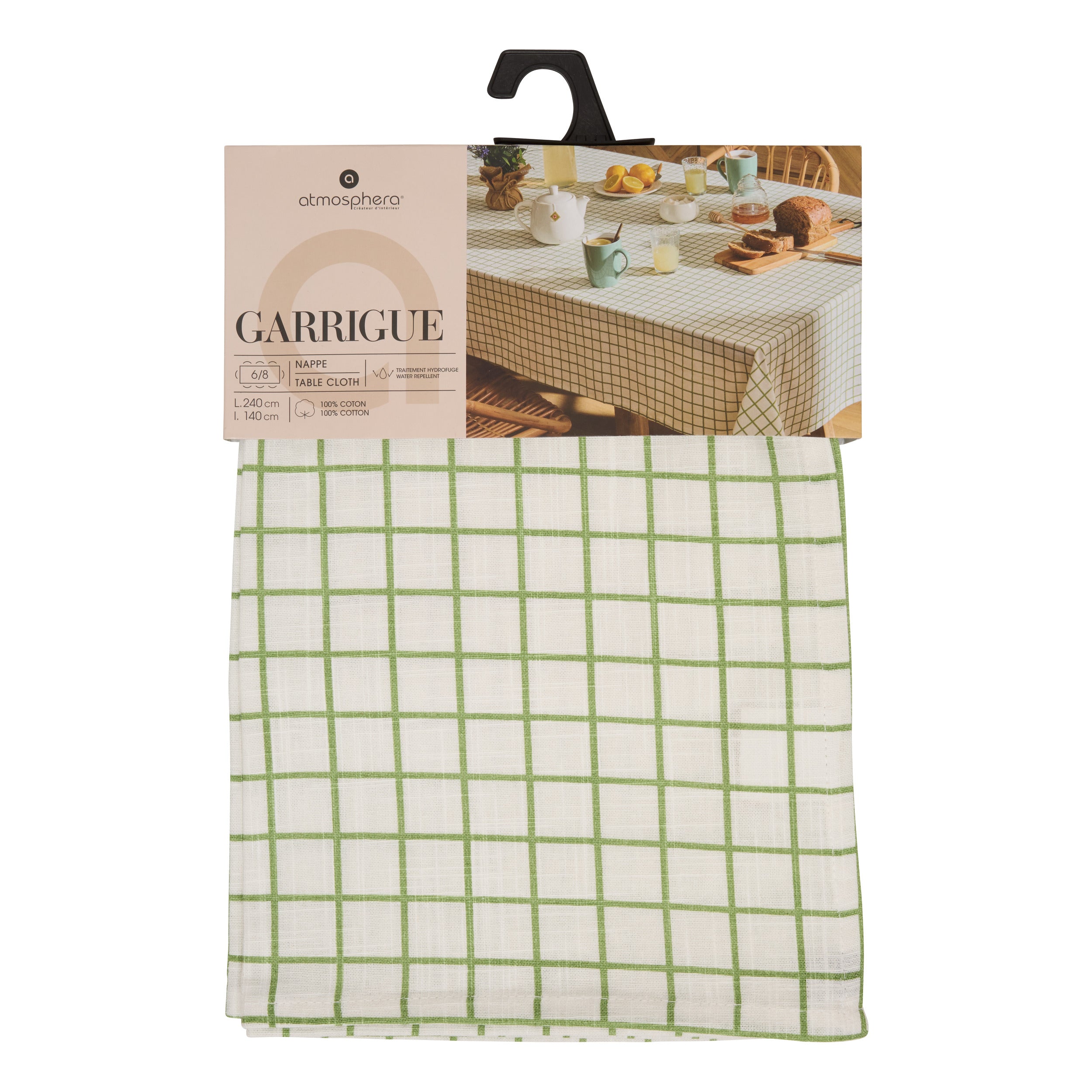 Textila pentru casa, table cloth slub lavend140x240 - Atmosphera